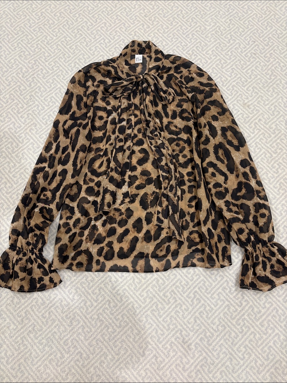 Leopard Blouse